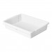 Beauty Bed 557G with trays, white